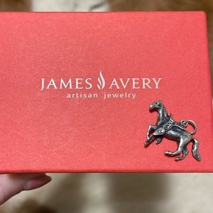 RARE & RETIRED James Avery Saddled Horse Charm